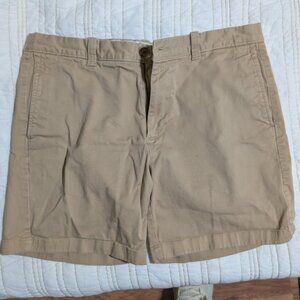 J.Crew Men’s Khaki Cotton Stretch Chino Shorts – Size 34 (7" Inseam)